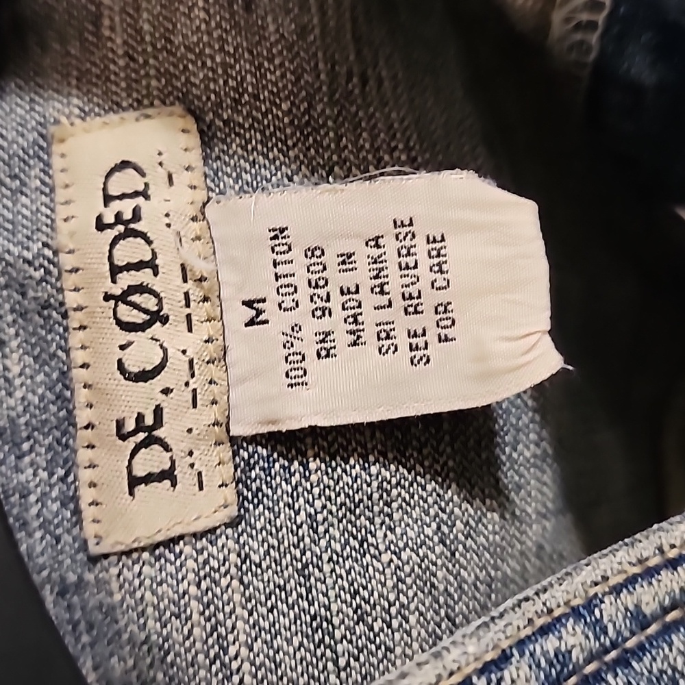 Decoded Medium Jean Jacket Unique - image 2